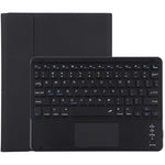 TG-102BC 분리형 블루투스 블랙 키보드 + 마이크로화이버 가죽 태블릿 케이스 for iPad 10.2인치 / iPad Air (2019), 터치패드 & 펜 슬롯 & 홀더 포함, TG-102BC