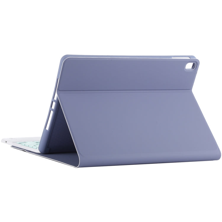 TG-102BC 분리형 블루투스 그린 키보드 + 마이크로화이버 가죽 태블릿 케이스 iPad 10.2인치 / iPad Air (2019)용, 터치 패드 및 펜 슬롯 및 홀더 포함, 그린 키보드
