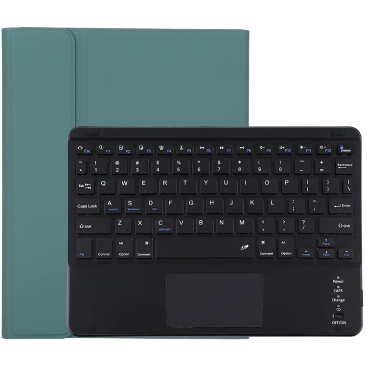 TG97BC 분리형 블루투스 블랙 키보드 + 마이크로화이버 가죽 태블릿 케이스 iPad 9.7인치용, 터치 패드 및 펜 슬롯 및 홀더 포함, TG97BC