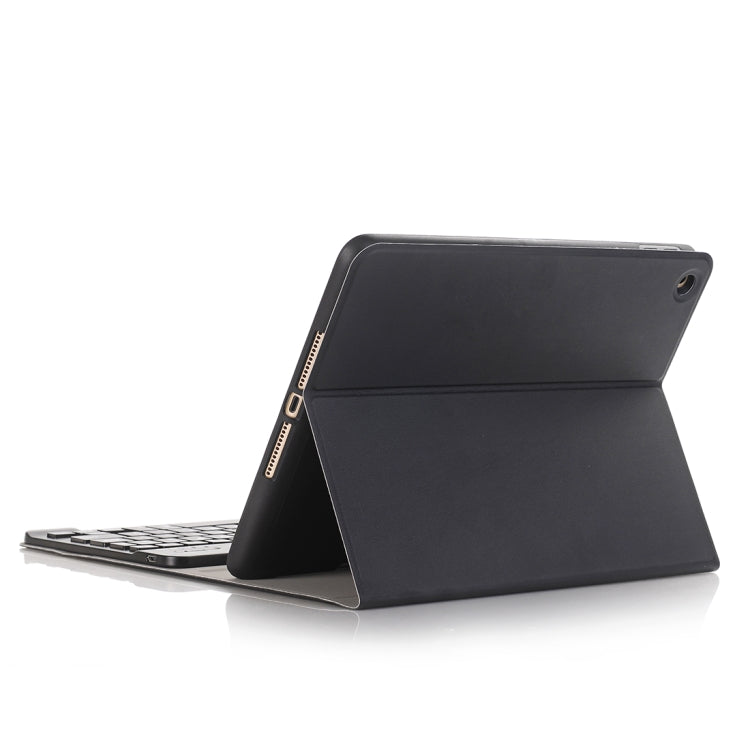 A102B for iPad 10.2인치 2019 초슬림 분리형 블루투스 키보드 가죽 태블릿 케이스 스탠드 & 펜 슬롯 기능 포함, A102B 블랙, A102B 골드, A102B 블루, A102B 로즈 골드