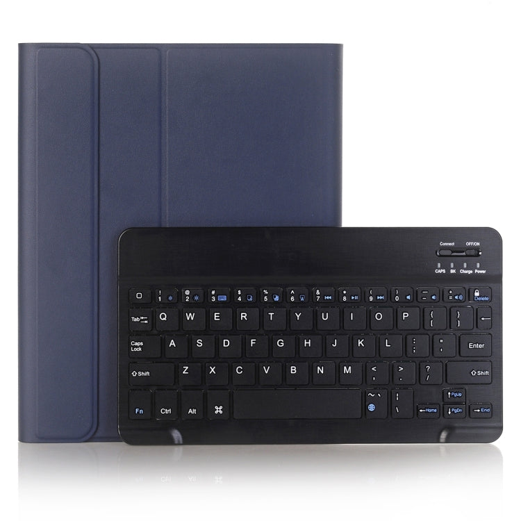 A102B for iPad 10.2인치 2019 초슬림 분리형 블루투스 키보드 가죽 태블릿 케이스 스탠드 & 펜 슬롯 기능 포함, A102B 블랙, A102B 골드, A102B 블루, A102B 로즈 골드