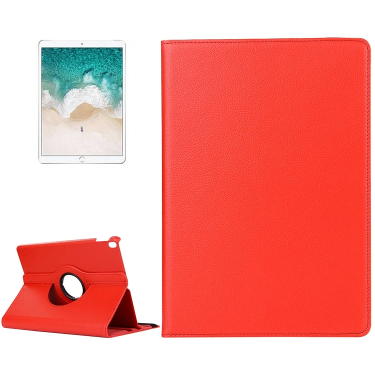 Litchi Texture 360 Degree Spin Multi-function Horizontal Flip Leather Protective Case with Holder for iPad Pro 10.5 inch / iPad Air (2019)