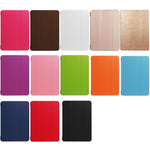 For iPad Pro 10.5 inch PU Litchi Texture 3-folding Smart Case Clear Back Cover with Holder