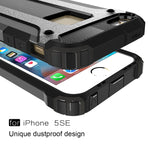 Tough Armor TPU + PC Combination Case for iPhone SE & 5 & 5s, For 5 & iPhone 5S & iPhone SE