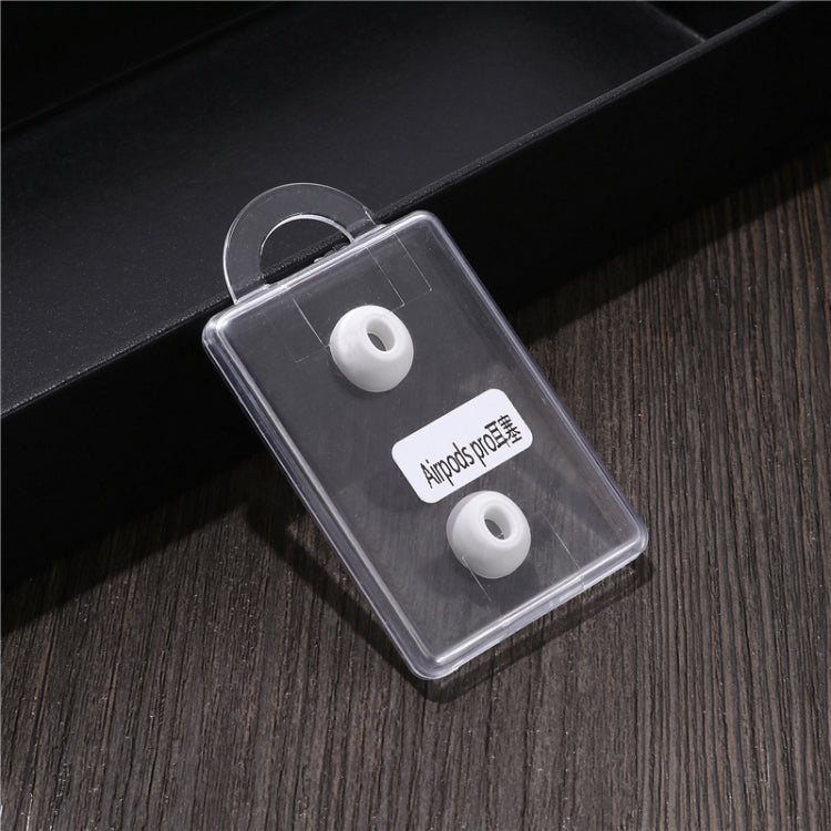 1쌍 무선 이어폰 실리콘 교체용 이어플러그 AirPods Pro용