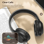 ROCK Space O2 HiFi 블루투스 5.0 무선 헤드셋 마이크 포함, TF 카드 지원, Space O2