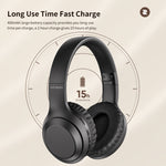 ROCK Space O2 HiFi 블루투스 5.0 무선 헤드셋 마이크 포함, TF 카드 지원, Space O2