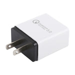 AR-QC-03 2.1A 3 USB 포트 퀵 충전기 여행용 충전기, 미국 플러그, AR-QC-03 미국, AR-QC-03 미국 플러그 블루