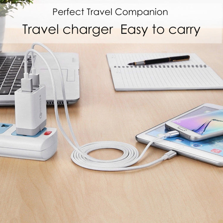 AR-QC-03 2.1A 3 USB 포트 퀵 충전기 여행용 충전기, 미국 플러그, AR-QC-03 미국, AR-QC-03 미국 플러그 블루