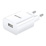 USAMS US-CC075 T18 2.1A 단일 USB 여행용 충전기, EU 플러그