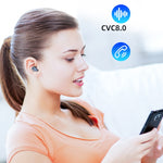 263 TWS CVC8.0 노이즈 캔슬링 블루투스 이어폰 충전 박스 포함, 터치 및 3화면 LED 배터리 표시, 휴대폰 거치대, 보조 배터리, HD 통화, 음성 비서 지원, 263