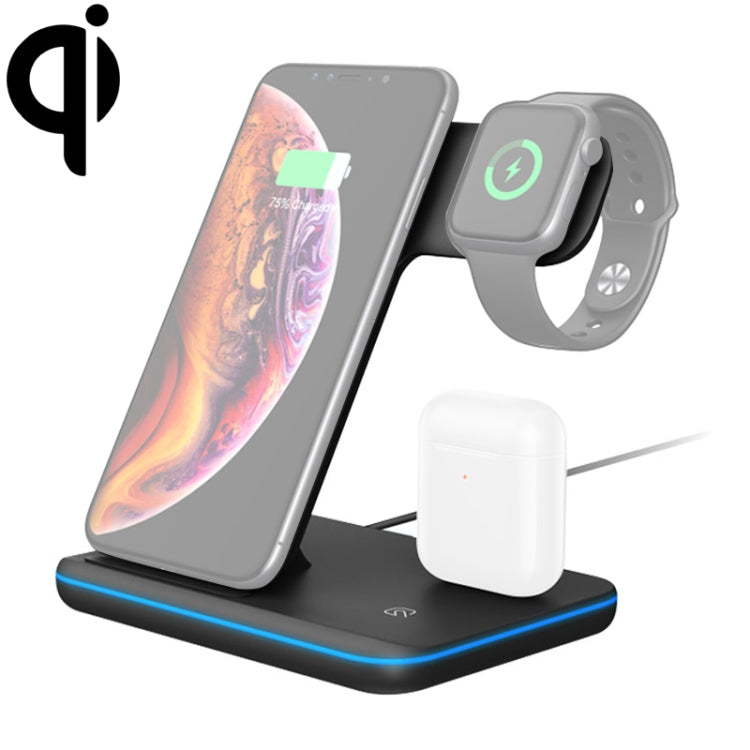 Z5 QI 수직 자석 무선 충전기 휴대폰 & 애플 워치 & 에어팟 / 샤오미 레드미 에어닷 호환, 터치 링 라이트 포함, Z5