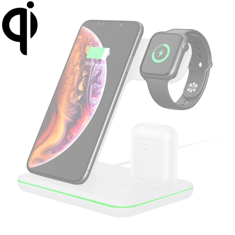 Z5 QI 수직 자석 무선 충전기 휴대폰 & 애플 워치 & 에어팟 / 샤오미 레드미 에어닷 호환, 터치 링 라이트 포함, Z5