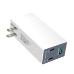 WLX-X3 36W 90도 접이식 핀 휴대용 다기능 USB 충전기, 미국 플러그