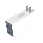 WLX-X3 36W 90도 접이식 핀 휴대용 다기능 USB 충전기, 미국 플러그
