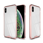 For iPhone XS Max Acrylic + TPU Shockproof Transparent Armor Case, For iPhone XS Max