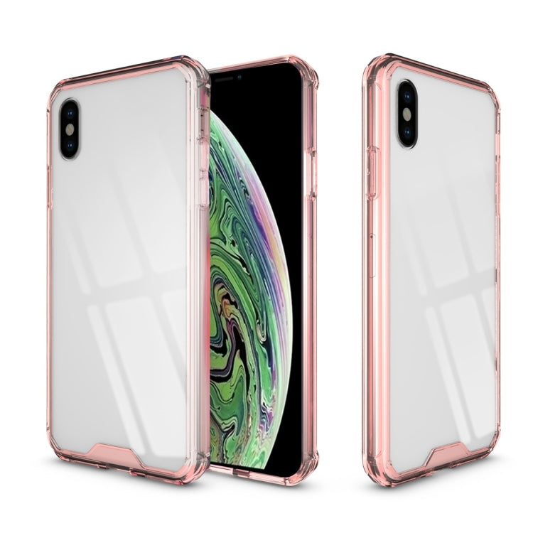 For iPhone XS Max Acrylic + TPU Shockproof Transparent Armor Case, For iPhone XS Max