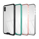 For iPhone XS Max Acrylic + TPU Shockproof Transparent Armor Case, For iPhone XS Max