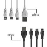 WK WDC-072 1m 2.1A 출력 풀 스피드 시리즈 USB to 8핀 데이터 동기화 충전 케이블, 8핀