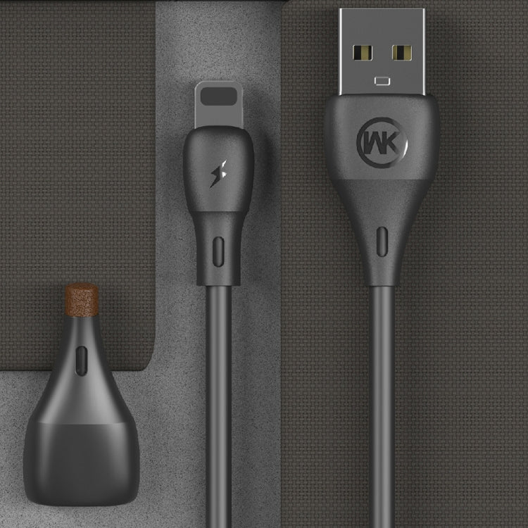 WK WDC-072 1m 2.1A 출력 풀 스피드 시리즈 USB to 8핀 데이터 동기화 충전 케이블, 8핀