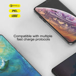 awei C-980 18W PD USB-C / 타입-C + QC 3.0 USB 인터페이스 고속 충전 여행용 충전기, EU 플러그
