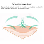 AS3 Spiral Shape Postoperative Rehabilitation Fake Breasts Silicone Breast Pad Nipple Cover 260g/Left, 260g/Left
