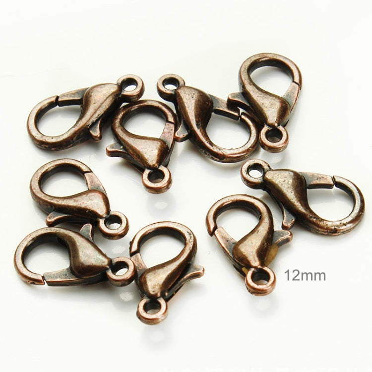 1000개 12mm DIY 쥬얼리 액세서리 고품질 합금 랍스터 클로, 1000개