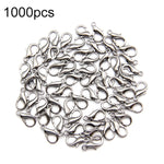 1000개 12mm DIY 쥬얼리 액세서리 고품질 합금 랍스터 클로, 1000개