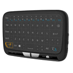 H18 2.4GHz 미니 무선 에어 마우스 QWERTY 키보드, 터치패드 / 진동 기능, PC, TV용, H18 무선 키보드