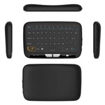 H18 2.4GHz 미니 무선 에어 마우스 QWERTY 키보드, 터치패드 / 진동 기능, PC, TV용, H18 무선 키보드