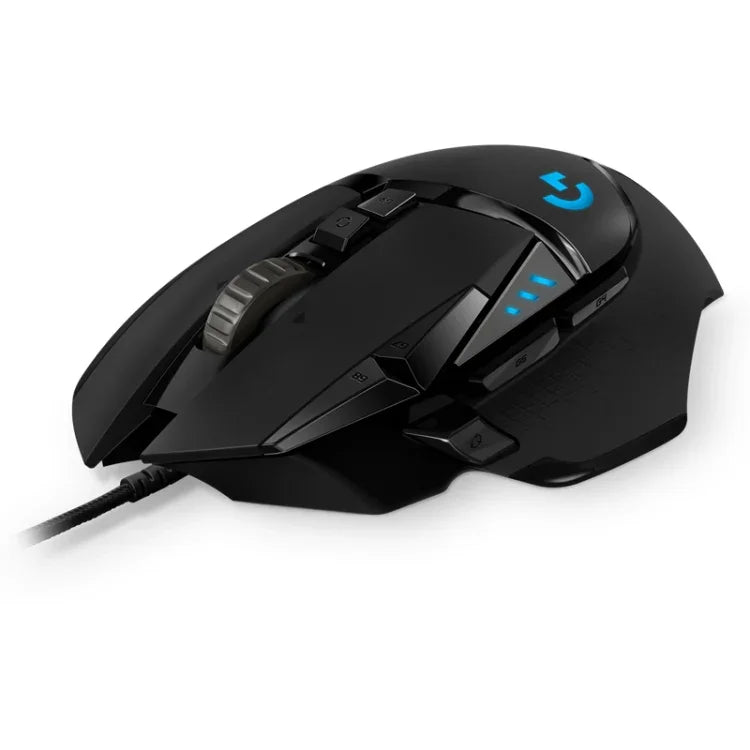 로지텍 G502 HERO 유선 게이밍 마우스 11버튼, 길이: 2.1m