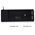 DS-8800 USB Interface Prevent Water Splashing Laser Engraving Character One-piece Wired Touchpad Keyboard, Length: 1.5m, DS-8800 USB