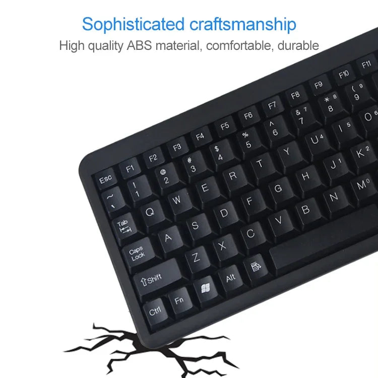 DS-8800 USB Interface Prevent Water Splashing Laser Engraving Character One-piece Wired Touchpad Keyboard, Length: 1.5m, DS-8800 USB