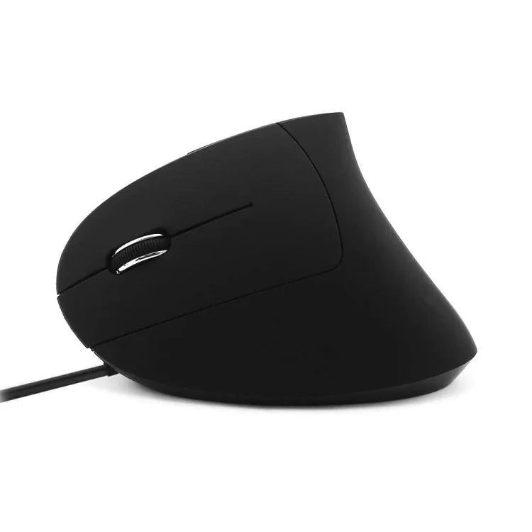 CM0093 유선 버전 2.4GHz 3버튼 좌손잡이용 수직 마우스, 해상도: 1000DPI / 1200DPI / 1600DPI, 케이블 길이: 1.7m, 유선 버전