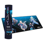 로지텍 G840 KDA 게이밍 키보드 마우스 패드 테이블 매트, 크기: 900x400x3mm