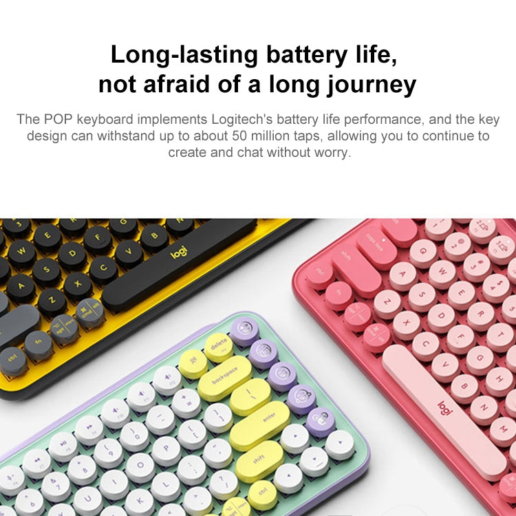 로지텍 POP KEYS 원형 버튼 블루투스 기계식 키보드