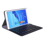 A0M5 분리형 블루투스 키보드 + 초박형 가로 플립 가죽 태블릿 케이스 Huawei MediaPad M5 및 Honor Tab 5 8인치용, 홀더 포함