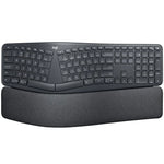 로지텍 ERGO K860 2.4G 무선 키보드 블루투스 듀얼 모드 인체공학 분리형 키보드