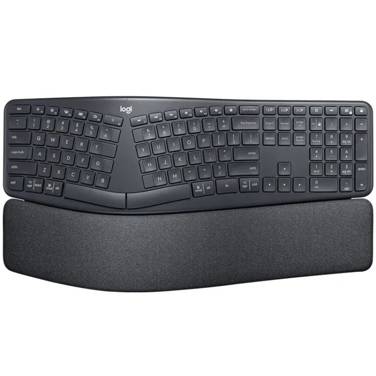 로지텍 ERGO K860 2.4G 무선 키보드 블루투스 듀얼 모드 인체공학 분리형 키보드