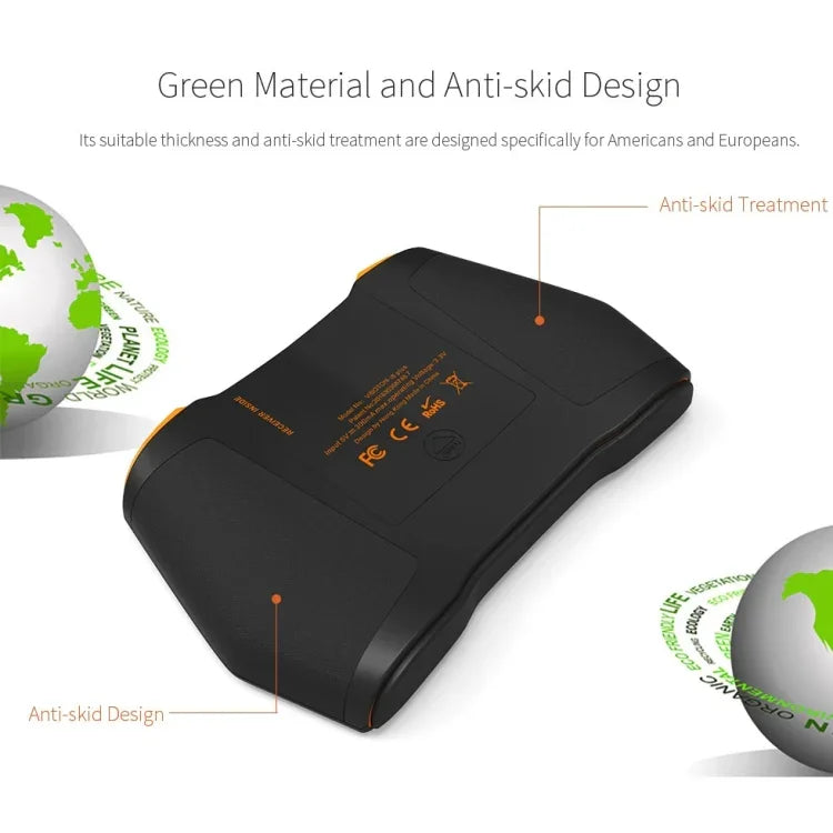 VIBOTON i8 Plus 업데이트 2.4GHz QWERT 미니 무선 키보드, 터치패드 포함, TV 박스, Mi 박스, 컴퓨터, 태블릿, 노트북, 프로젝터용(블랙), 무선 키보드