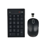 MC Saite MC-61CB 2.4GHz 무선 마우스 + 22키 숫자 패드 키보드 USB 리시버 세트 컴퓨터 PC 노트북용