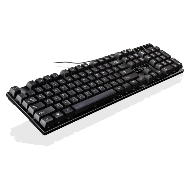 ZGB Q17 104키 USB 유선 서스펜션 게이밍 오피스 키보드 노트북 PC용