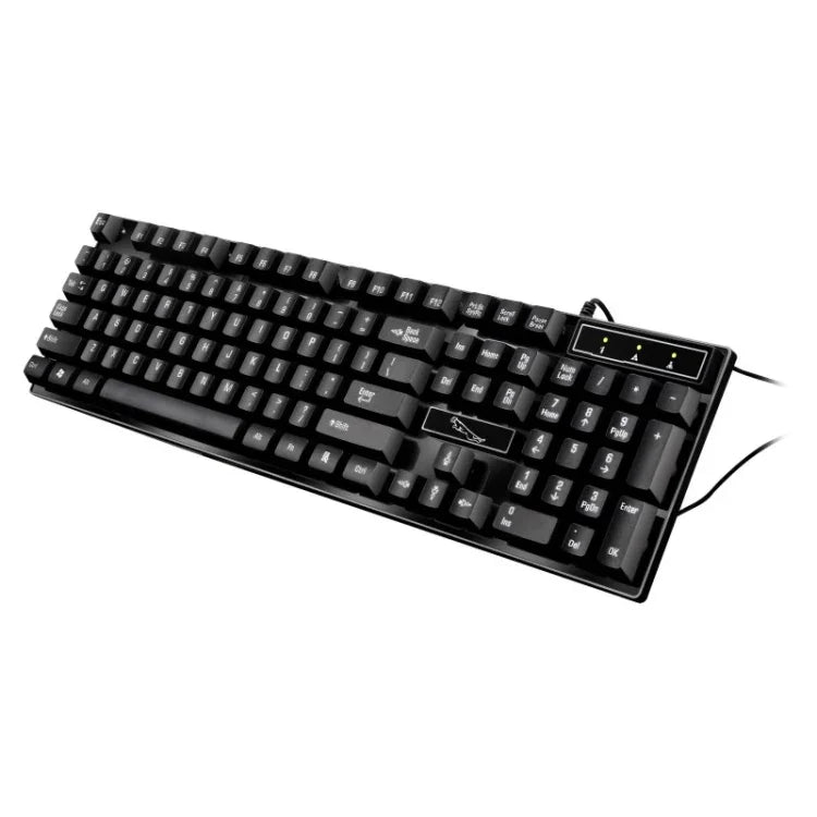 ZGB Q17 104키 USB 유선 서스펜션 게이밍 오피스 키보드 노트북 PC용