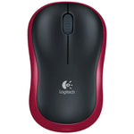 로지텍 M185 2.4GHz 3키 1000DPI 무선 광학 마우스, 무선 거리: 10m