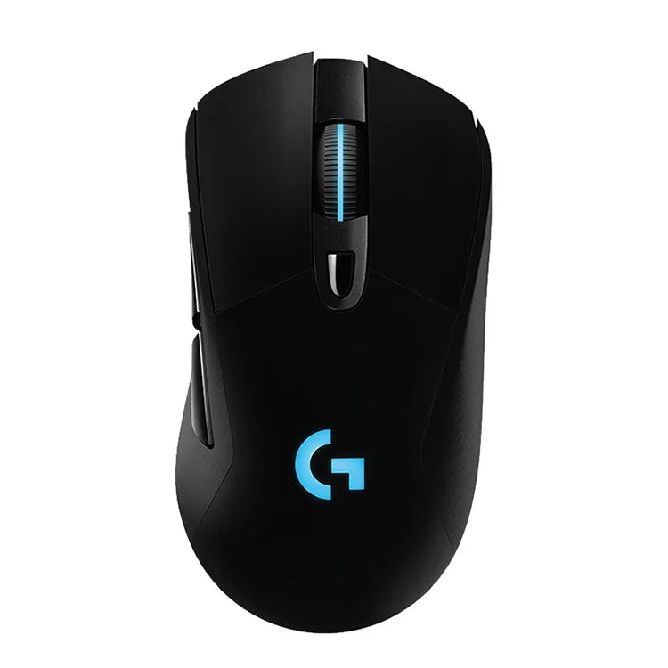 로지텍 G703 LIGHTSPEED 16000 DPI 6개 프로그래밍 버튼 HERO 16K 센서 RGB 백라이트 무선 광학 게이밍 마우스