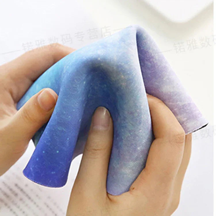 Rainbow Color Mercury Pattern Circular Mouse Pad, Diameter: 22cm, Rainbow Color Mercury