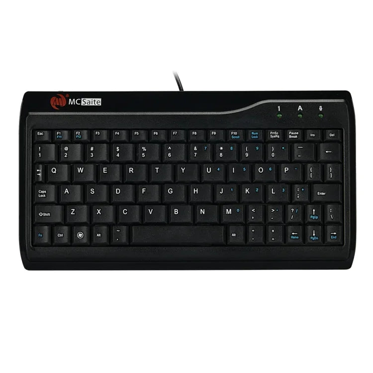 MC Saite MC-8017 Wired 78 Keys Mini Multimedia Computer Keyboard, MC-8017