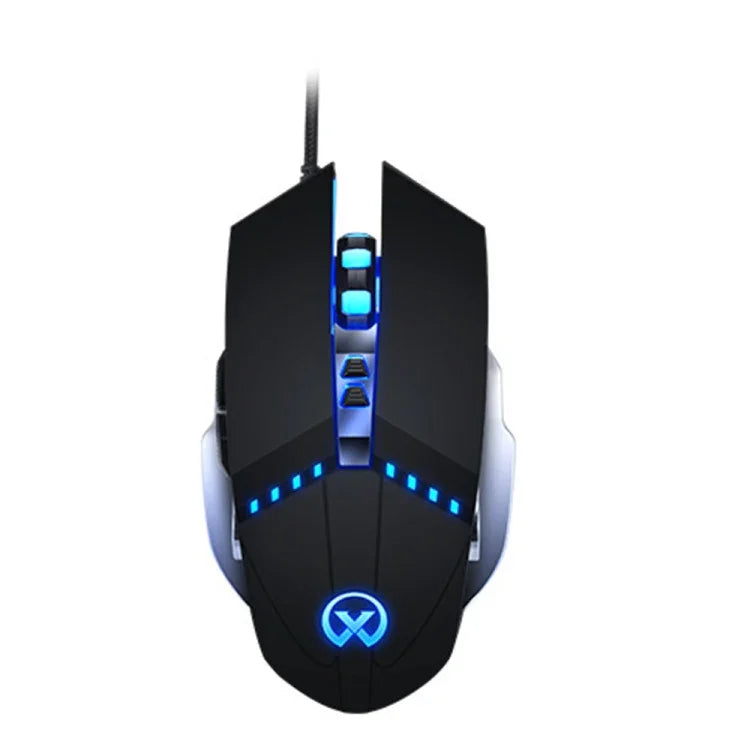 GM20 3200DPI 4단계 조절 7키 RGB 라이트 유선 게이밍 마우스, GM20 블랙, GM20 화이트