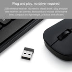 Original Xiaomi 2.4GHz Wireless Keyboard + Mouse Set for Notebook Desktop Laptop, Gen2