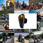 BT-S2 단일 2.4GHz 블루투스 V3.0 인터폰 헬멧용 헤드셋, 자동 응답, FM 지원, 최대 1000m 인터콤 거리, BT-S2 단일